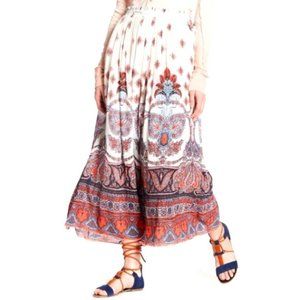 Free People 'Gold Dust' Wide Leg Pants